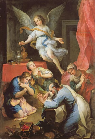 Archangel Raphael Makes Himself Known, 1733 by Pierre Parrocel